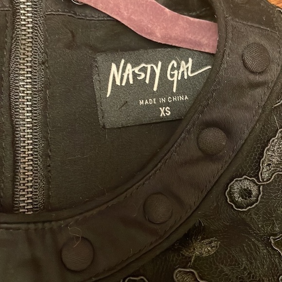 Black Cut Out Dress - Picture 5 of 6